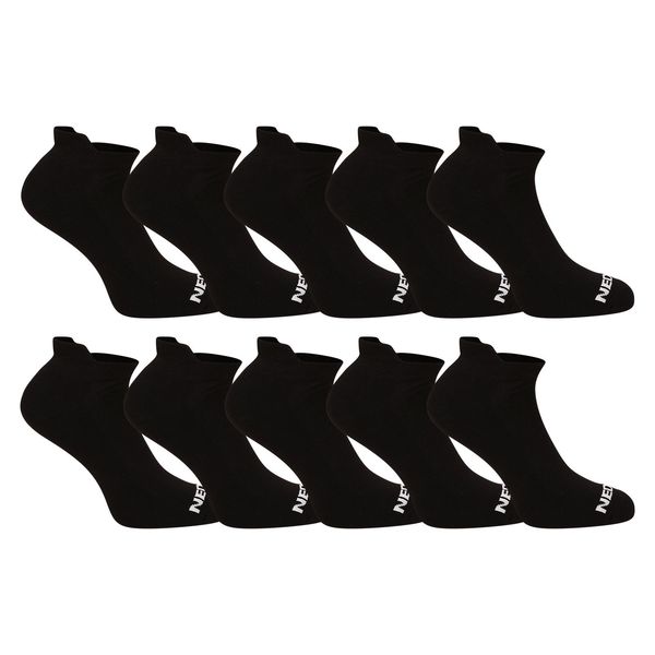 Nedeto 10PACK socks Nedeto low black