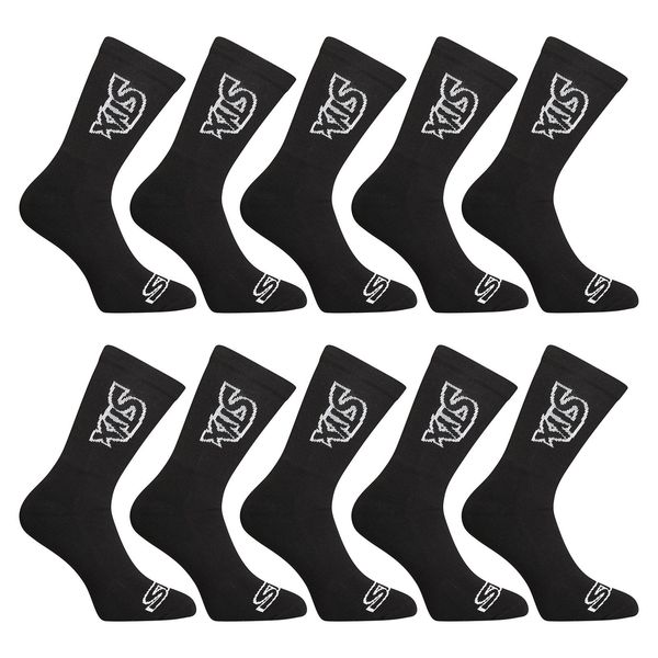 STYX 10PACK Styx high black socks