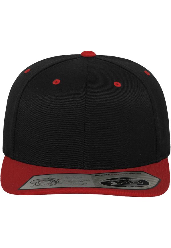 Flexfit 110 Mounted Snapback blk/red