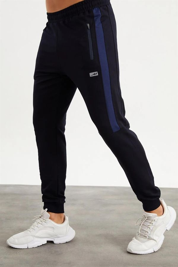 dewberry 18385 Dewberry Mens Sweatpant-NAVY BLUE