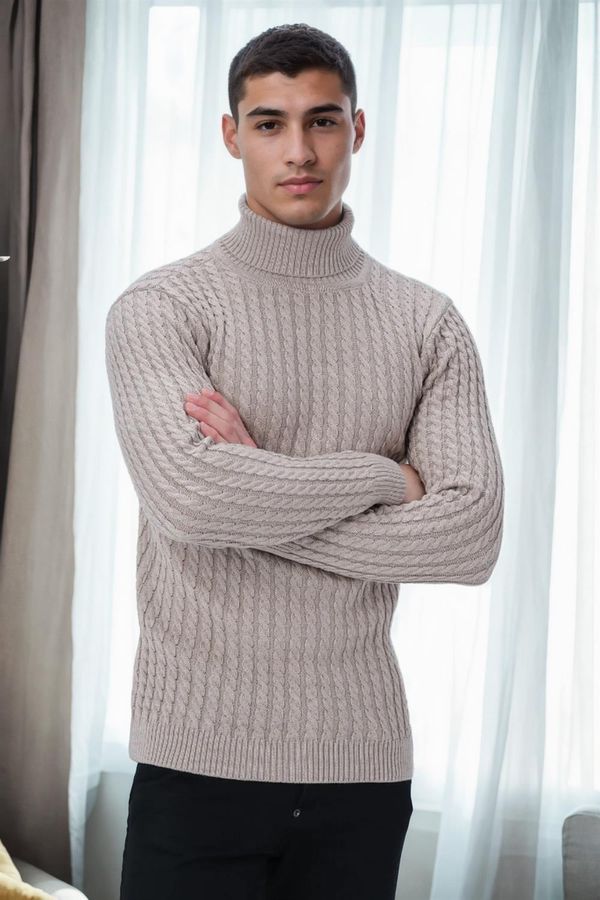 dewberry 19295 Dewberry Turtleneck Mens Sweater-VISION