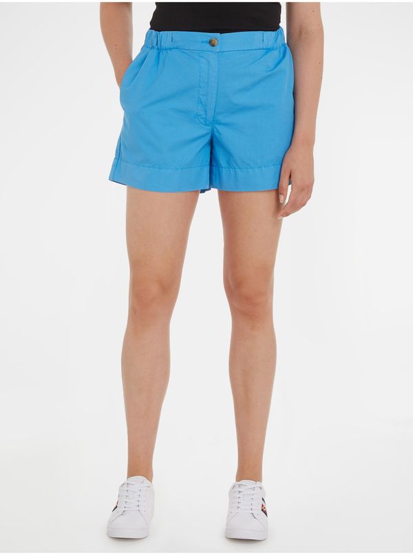 Tommy Hilfiger 1985 Tommy Hilfiger Blue Shorts Co Pull On Short - Women