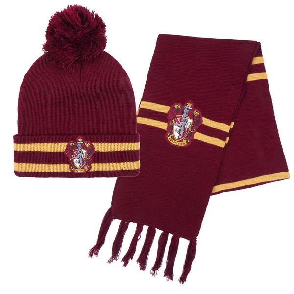 HARRY POTTER 2 SET PIECES SCARF HARRY POTTER GRYFFINDOR