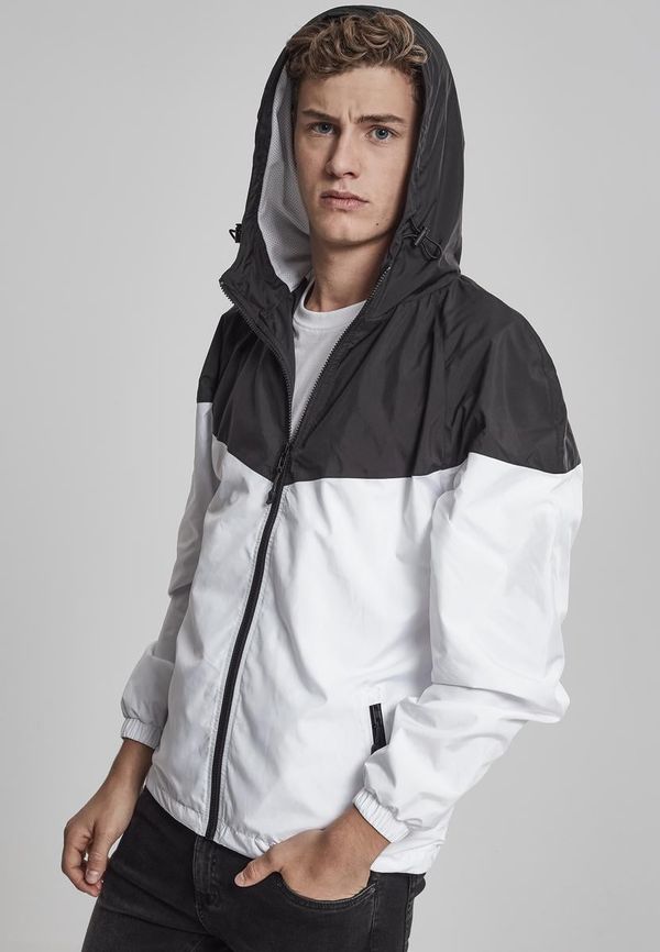 UC Men 2-Tone Tech Windrunner blk/wht