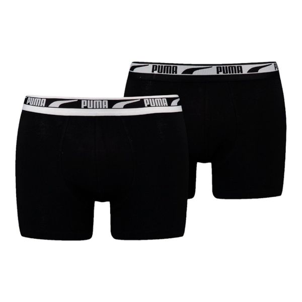 Puma 2PACK men's boxers Puma black