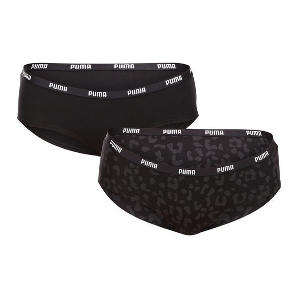 Puma 2PACK Puma Women's Panties Black