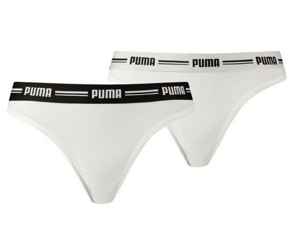 Puma 2PACK women's panties Brazilian Puma white