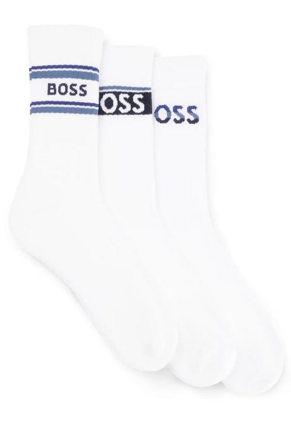 Hugo Boss 3PACK Hugo Boss Socks White