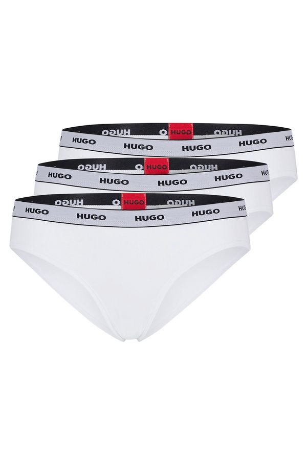 Hugo Boss 3PACK Ladies Panties Hugo Boss white