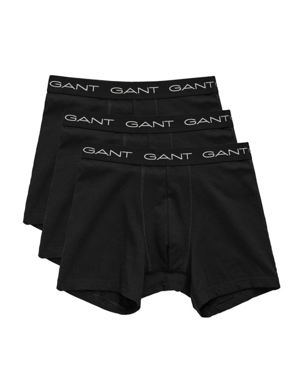 Gant 3PACK Men's Boxers Gant Black