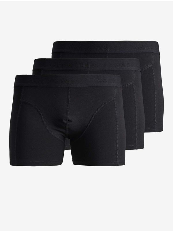 Jack & Jones 3PACK men's boxers Jack and Jones black