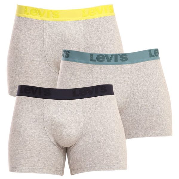 Levi's® 3PACK Mens Boxers Levis grey