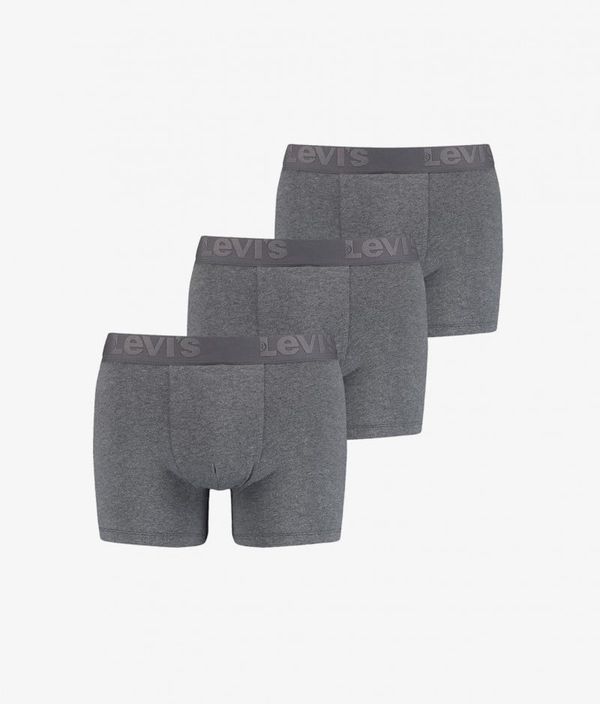 Levi's® 3PACK Mens Boxers Levis grey
