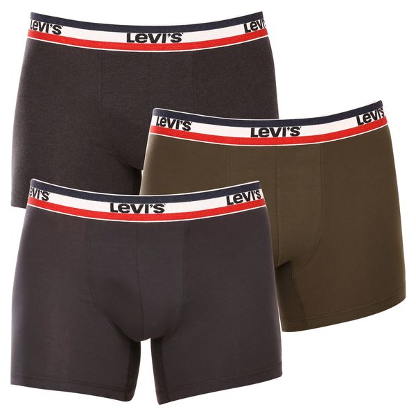 Levi's® 3PACK Men's Boxers Levis Multicolor