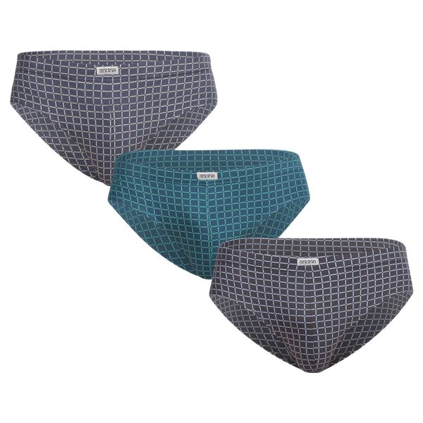 Andrie 3PACK men's briefs Andrie multicolor