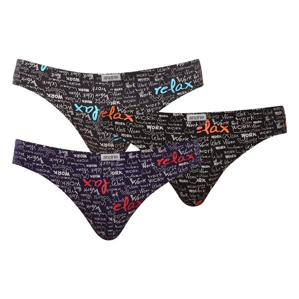 Andrie 3PACK men's briefs Andrie multicolored (PS 3542)
