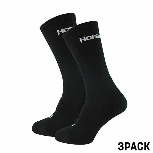 Horsefeathers 3PACK socks Horsefeathers black