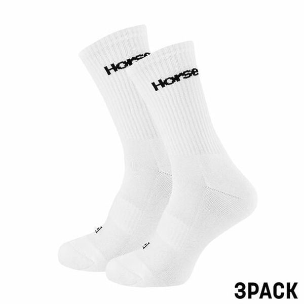 Horsefeathers 3PACK socks Horsefeathers white
