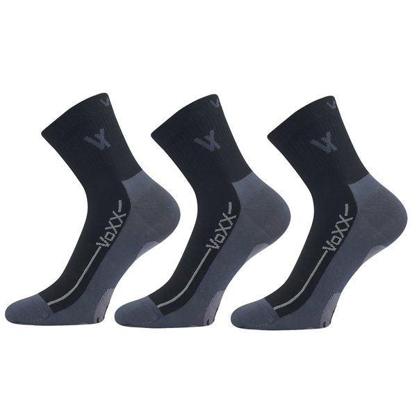 Voxx 3PACK VoXX black socks