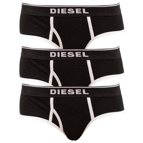 Diesel 3PACK Womens Panties Diesel Black