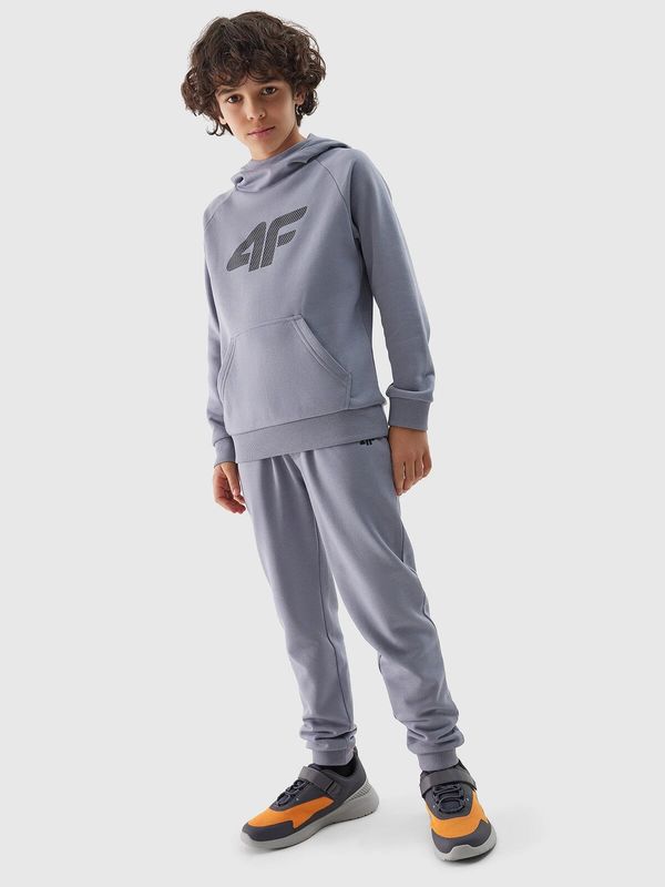 4F 4F jogger sweatpants for boys - light blue