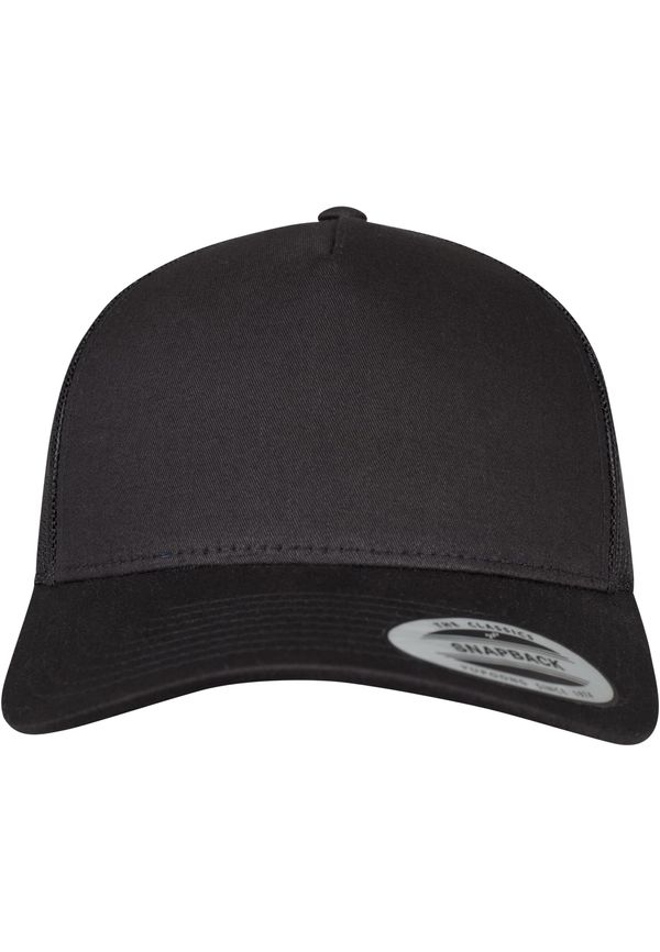 Flexfit 5-Panel Retro Trucker Cap Black