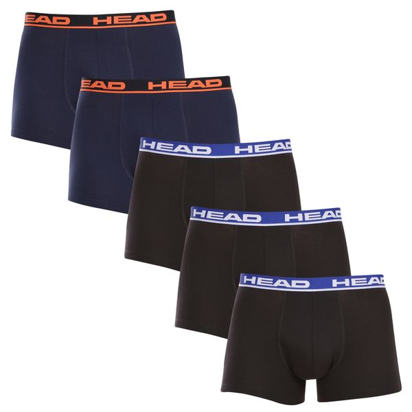 Head 5PACK Men's Boxer Shorts HEAD Multicolor