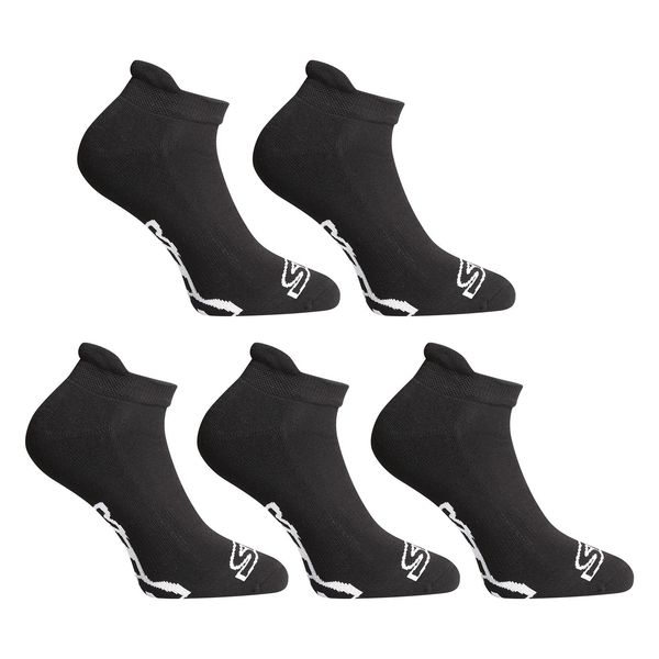 STYX 5PACK Styx low black socks