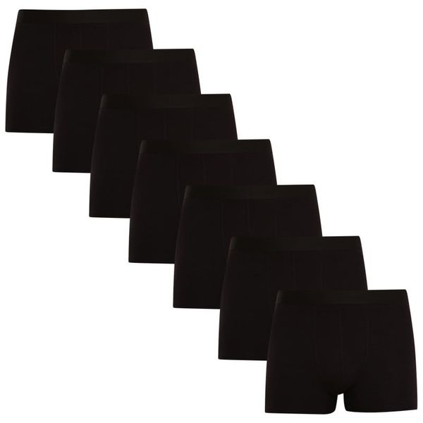 Nedeto 7PACK men's boxers Nedeto black