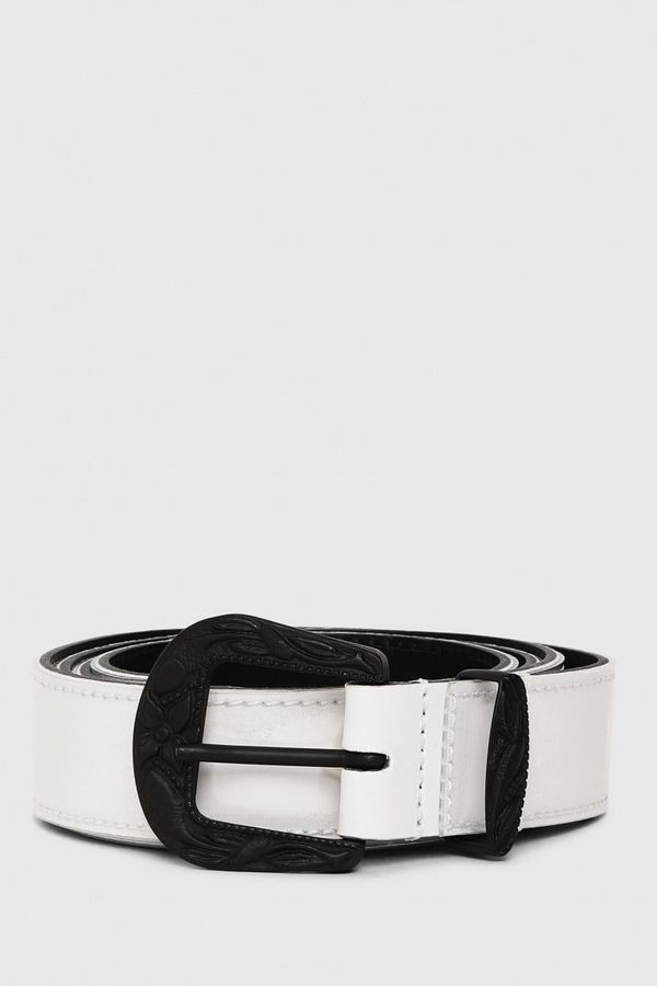 Diesel 9011 DIESEL S.P.A.,BREGANZE Belt - DIESEL BSTICF white