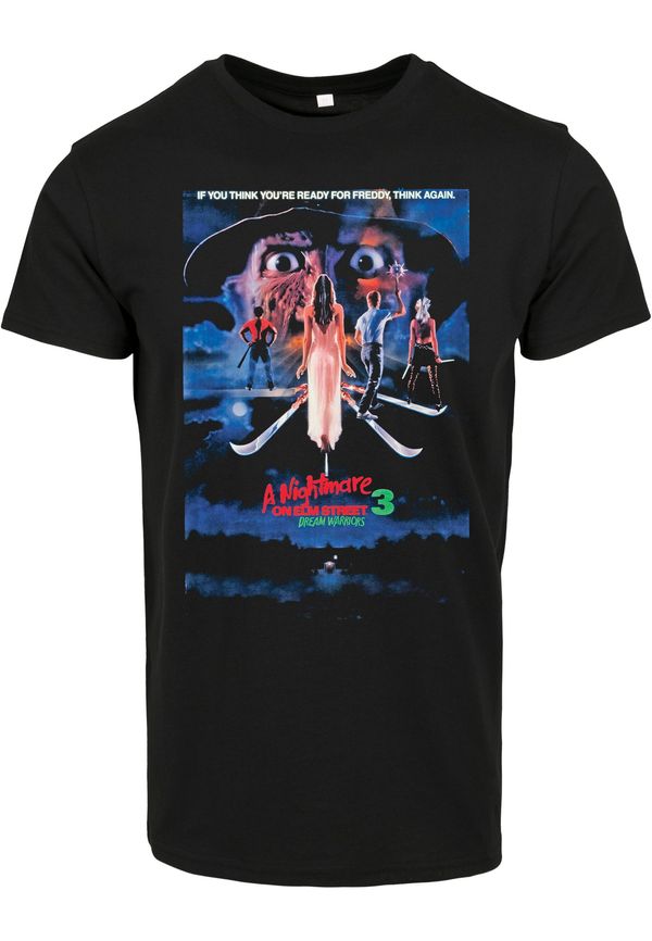 Merchcode A Nightmare On Elmstreet Poster T-Shirt Black