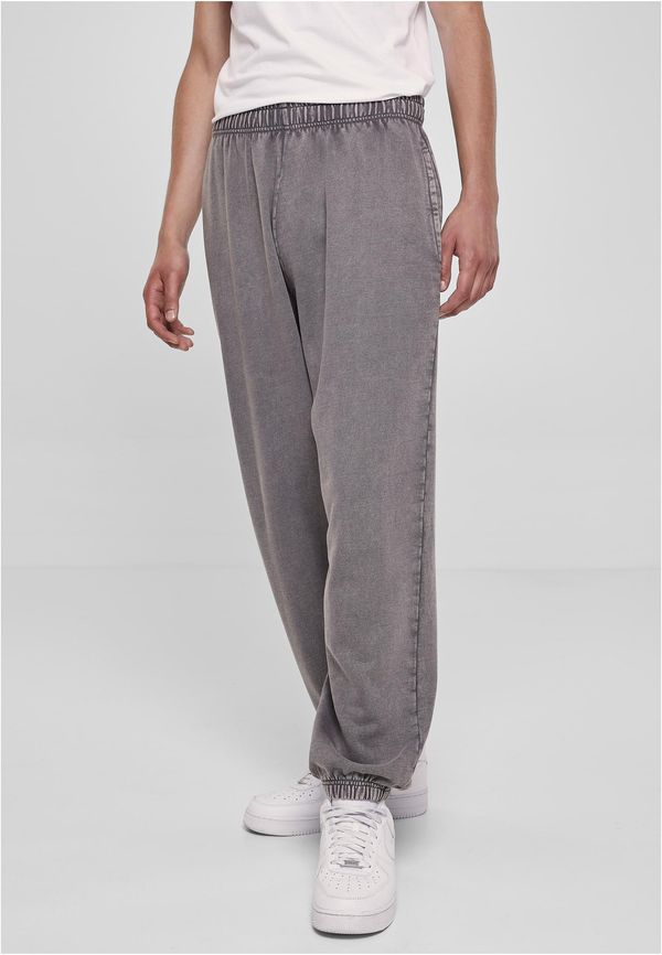 Urban Classics Acid Wash Sweatpants Asphalt