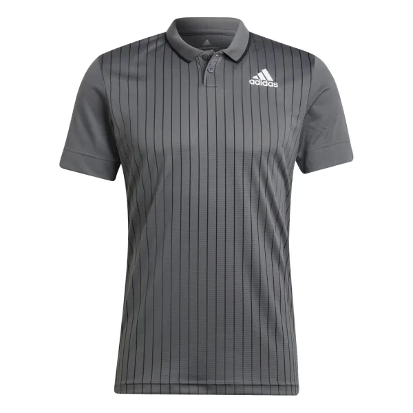 Adidas adidas Men's T-Shirt Melbourne Freelift Polo Grey L