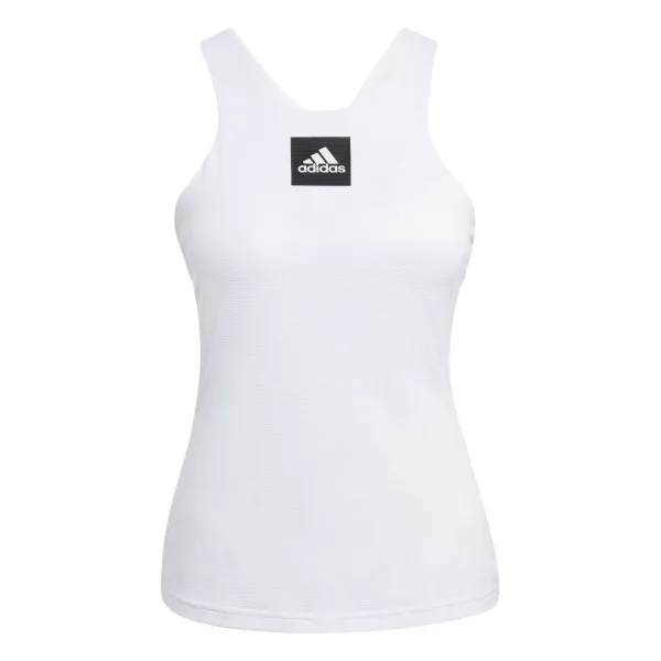 Adidas adidas Paris Y-Tank Primeblue White M Women's T-Shirt