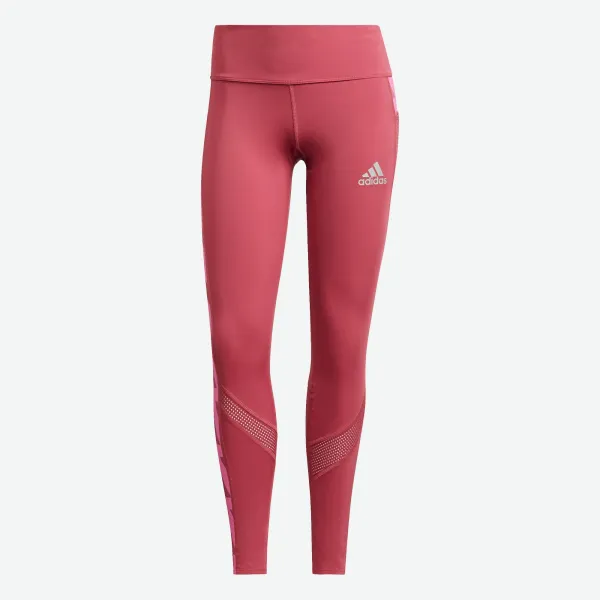 Adidas adidas Women's Own The Run Celebration Running Long Leggings Pink