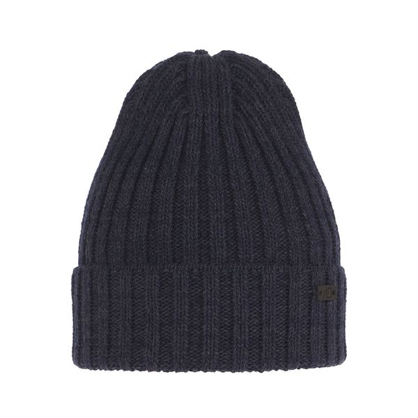 AGBO AGBO Men's winter hat navy blue merino wool Timon