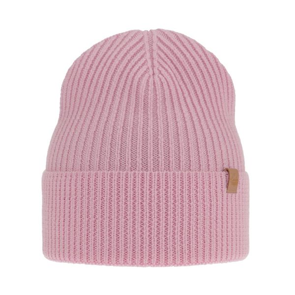 AGBO AGBO Woman's winter hat pink Isla 100% extra fine merino wool