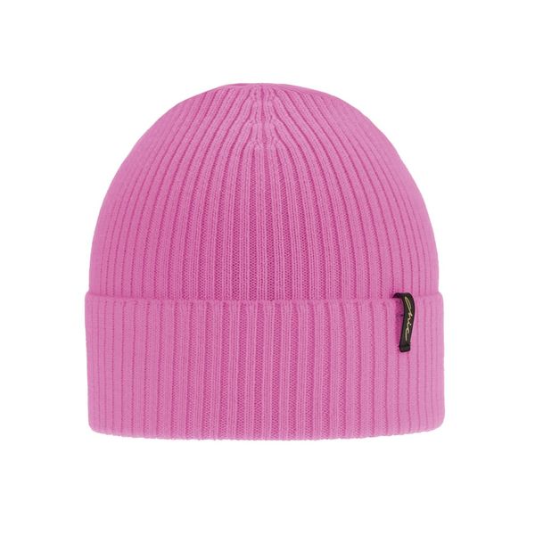 AGBO AGBO Woman's winter hat pink Megan 100% extra fine merino wool