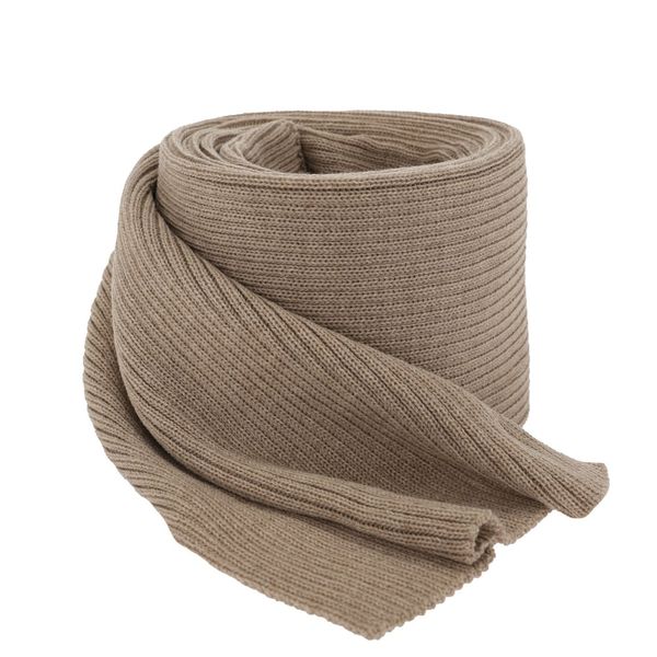 AGBO AGBO Women's winter tube scarf brown 100% extra fine merino wool Jessica