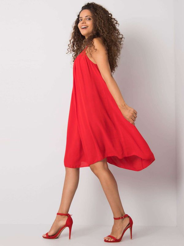 Fashionhunters Airy red dress OH BELLA