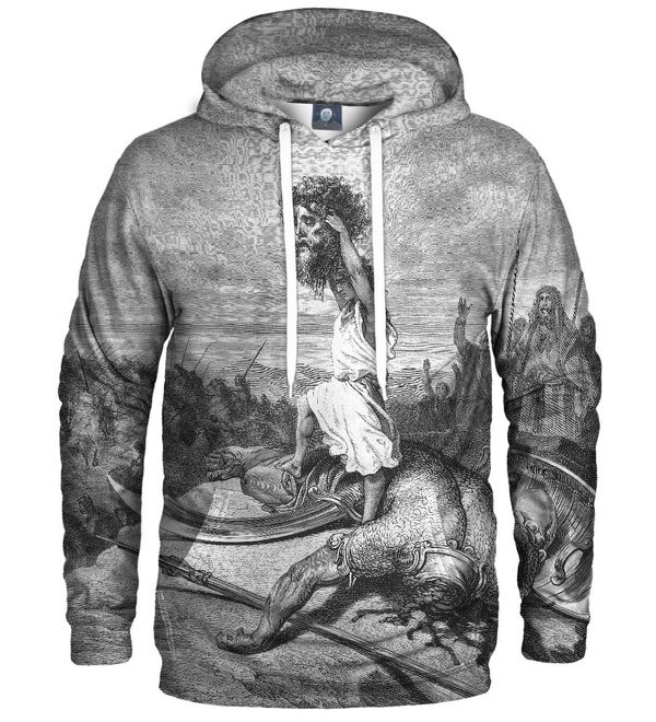 Aloha From Deer Aloha From Deer Unisex's Dore Series - David & Goliath Hoodie H-K AFD491