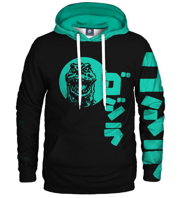 Aloha From Deer Aloha From Deer Unisex's Gojirra Teal Hoodie H-K AFD918