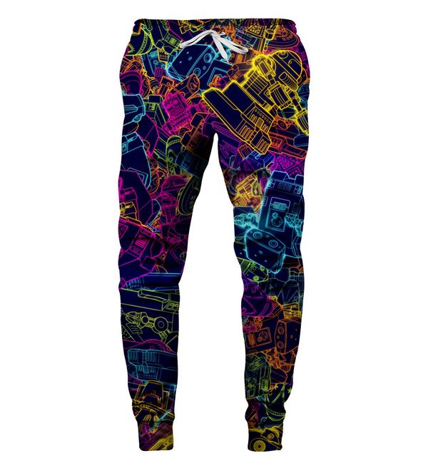 Aloha From Deer Aloha From Deer Unisex's Neon Robo Sweatpants SWPN-PC AFD771