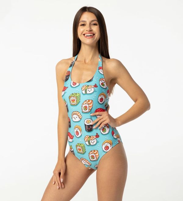 Aloha From Deer Aloha From Deer Woman's Sushi Open Back Swimsuit SSOB AFD359