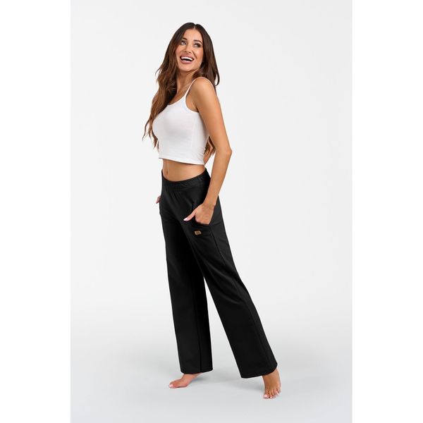 Italian Fashion Alta Women's Long Pants - Black