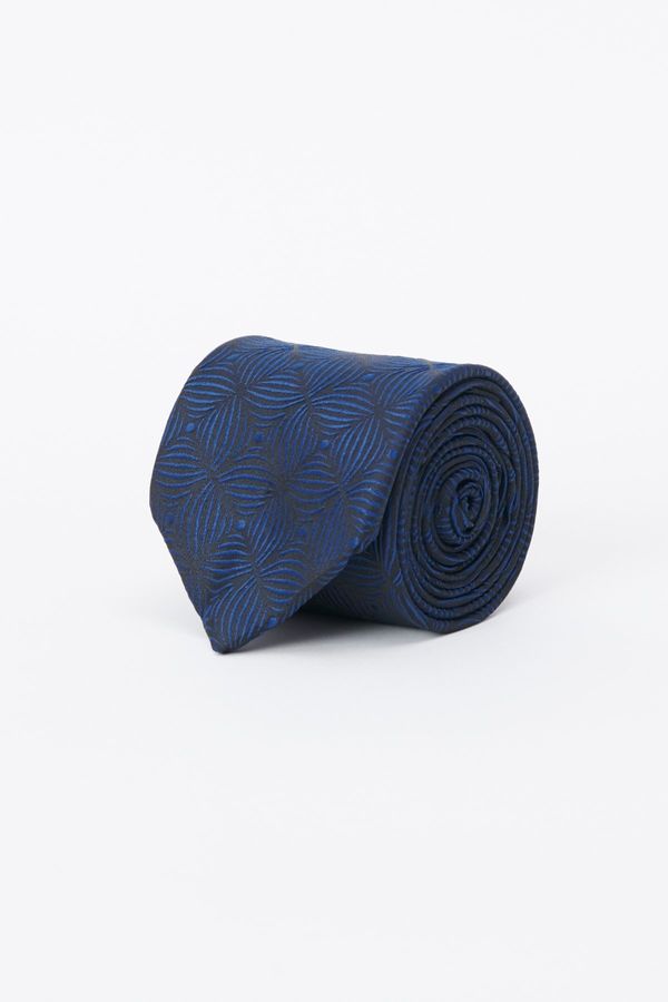 ALTINYILDIZ CLASSICS ALTINYILDIZ CLASSICS Men's Anthracite-dark blue Patterned Tie