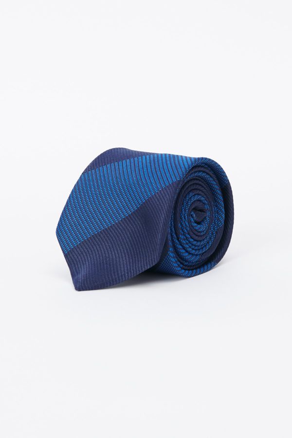ALTINYILDIZ CLASSICS ALTINYILDIZ CLASSICS Men's Anthracite-Navy Blue Patterned Tie