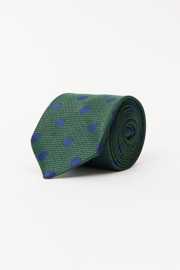 ALTINYILDIZ CLASSICS ALTINYILDIZ CLASSICS Men's Green-blue Patterned Tie
