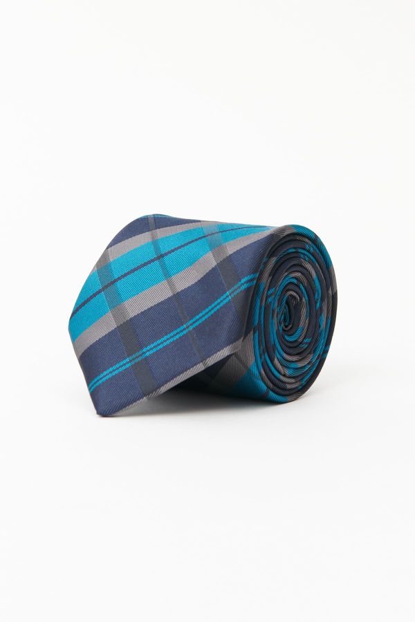 ALTINYILDIZ CLASSICS ALTINYILDIZ CLASSICS Men's Navy-green-gray Patterned Classic Tie