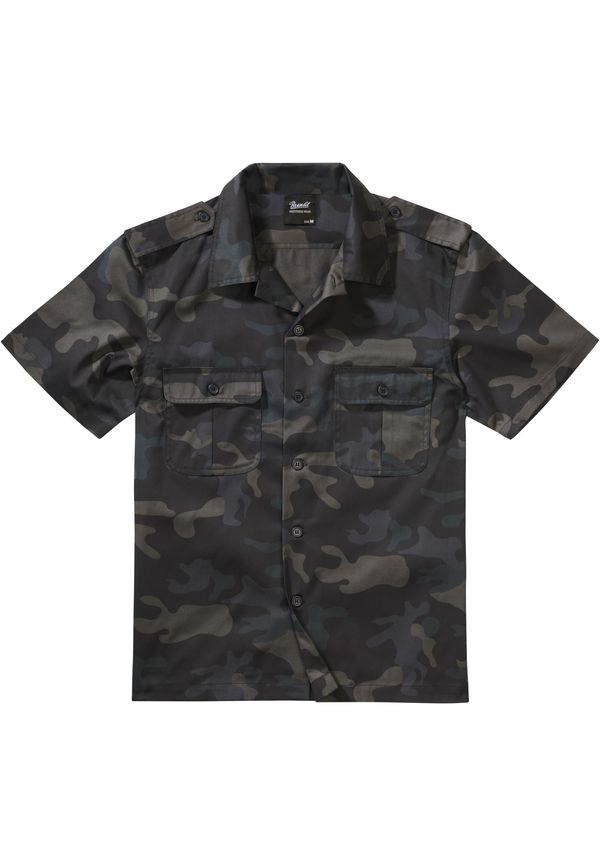 Brandit American Short Sleeve Shirt Darkcamo